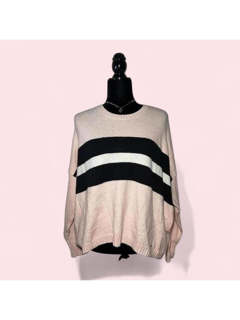Hollister Oversized Stripe Sweater  Cozy Size XS